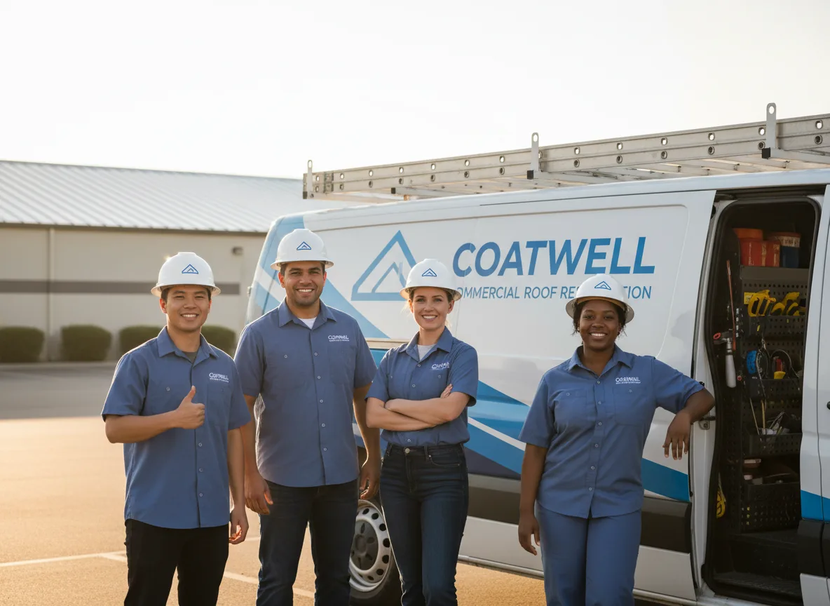 Commercial roof coating company in Little Chute, WI
